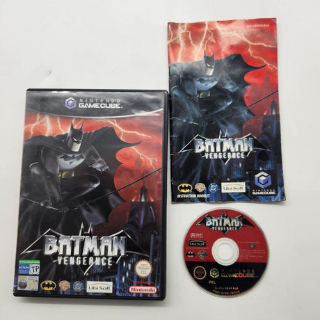 Batman Vengeance Nintendo Gamecube Game + Manual PAL