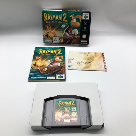 Rayman 2 The Great Escape Nintendo 64 N64 Game Boxed Complete PAL