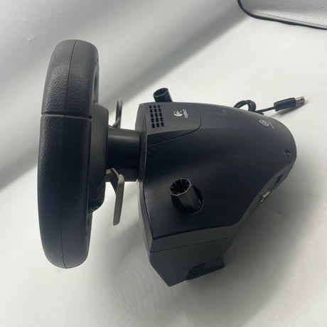 Nintendo Gamecube Logitech Speed Force Feedback Wheel Controller PAL-Trippy Trades