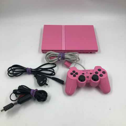 PS2 Playstation 2 Pink Console + Controller And Cords PAL 05A4