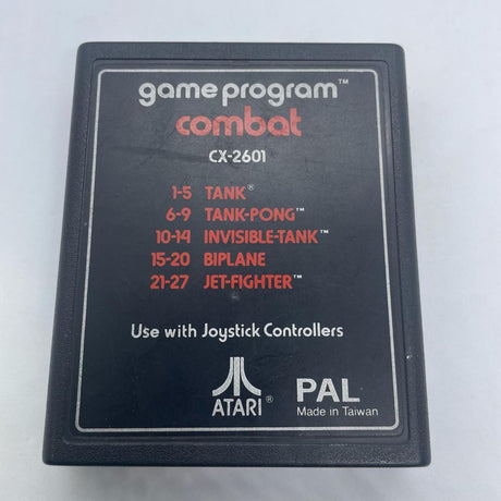 Combat Atari 2600 Game Program Cartridge PAL