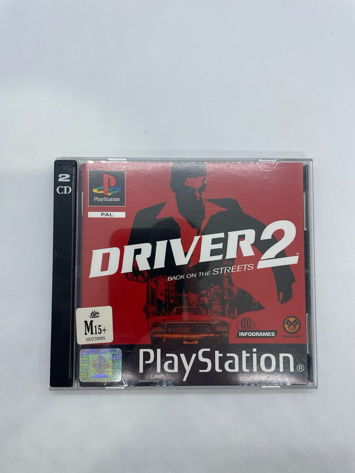 Driver 2 PS1 Playstation 1 Game + Manual PAL