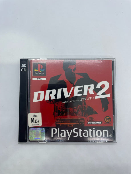Driver 2 PS1 Playstation 1 Game + Manual PAL