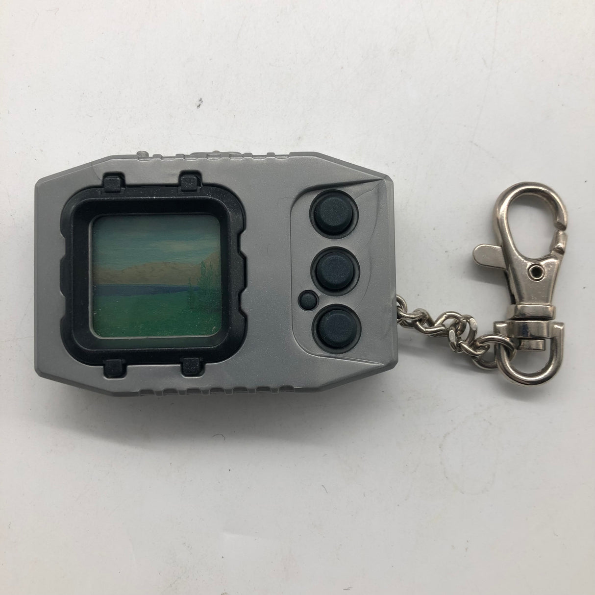 Digital Monster Digimon Pendulum Version Original Silver black 1998