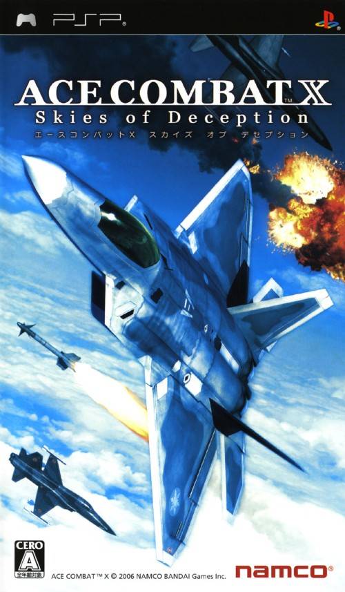 Ace Combat X: Skies of Deception Playstation Portable PSP Game NTSC-J