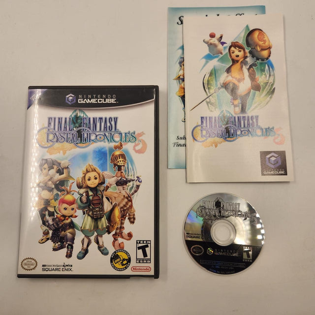 Final Fantasy Crystal Chronicles Nintendo Gamecube Game + Manual NTSC U/C