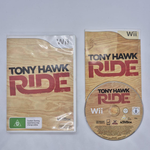 Tony Hawk Ride Nintendo Wii + Manual PAL