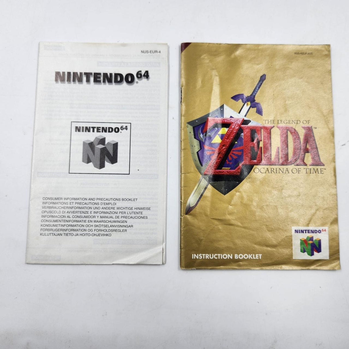 The Legend of Zelda Ocarina of Time Nintendo 64 N64 Game Boxed Complete PAL 9JE4 - Trippy Trades 