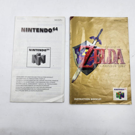 The Legend of Zelda Ocarina of Time Nintendo 64 N64 Game Boxed Complete PAL