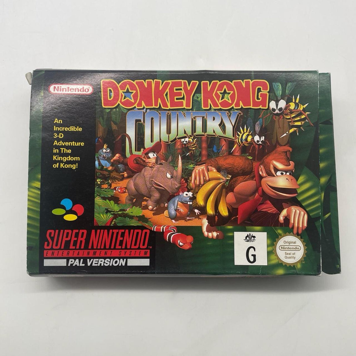Donkey Kong Country Super Nintendo SNES Game Boxed Complete PAL