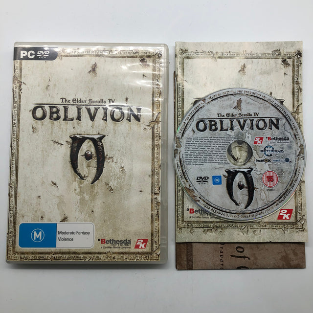 The Elder Scrolls IV Oblivion PC DVD ROM Game 25AU4