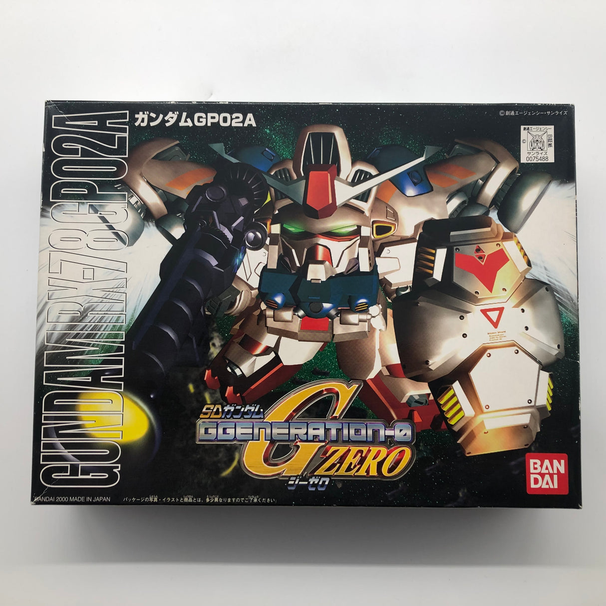 SD G Generation G Zero 202 Gundam RX-78 GP02A Bandai