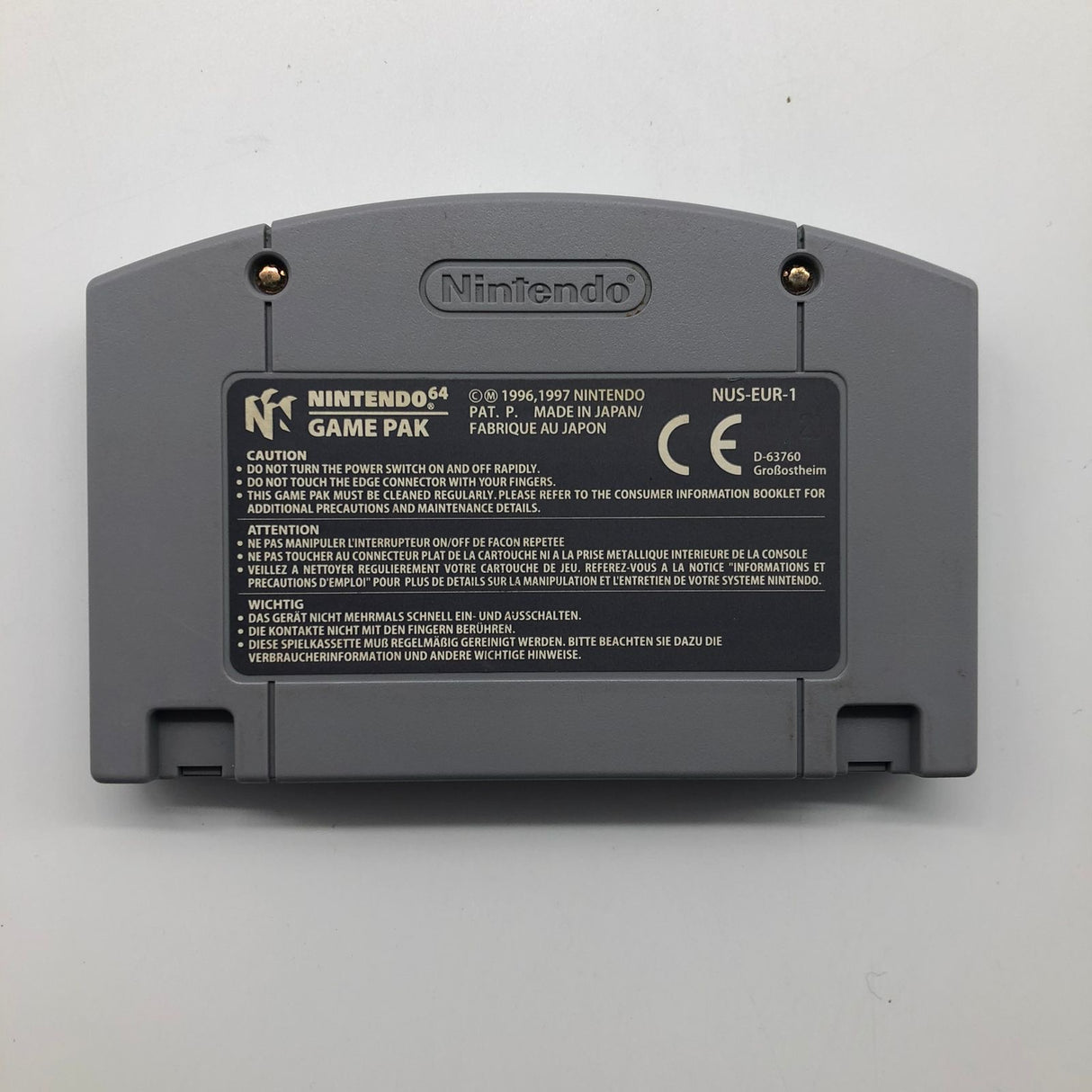 Golden Eye 007 Nintendo 64 N64 Game Cartridge PAL