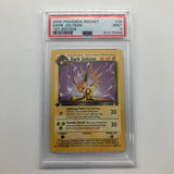 Dark Jolteon Pokemon Card 38/82 Rocket Graded PSA 9-Trippy Trades