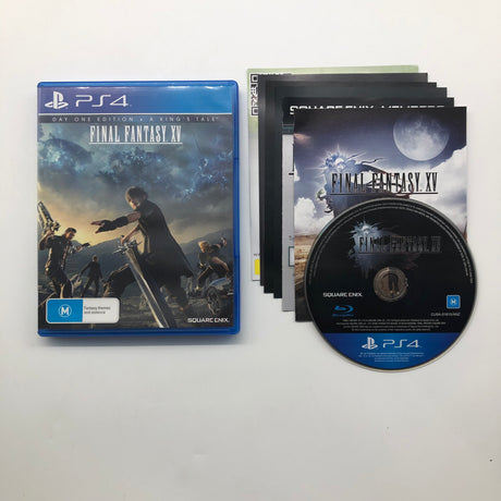 Final Fantasy XV Day One Edition + A Kings Tale PS4 Playstation 4 Game + Manual