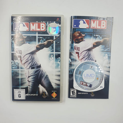 MLB PSP Playstation Portable Game + Manual 05A4