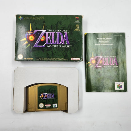 The Legend of Zelda Majoras Mask Nintendo 64 N64 Game Boxed Complete PAL