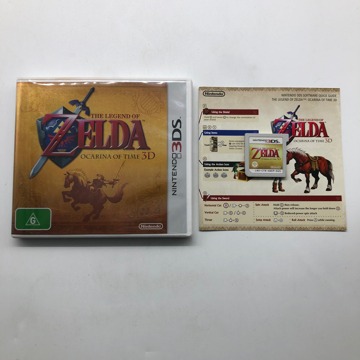 The Legend of Zelda A Link Between Worlds Nintendo 3DS Game PAL 25AU4