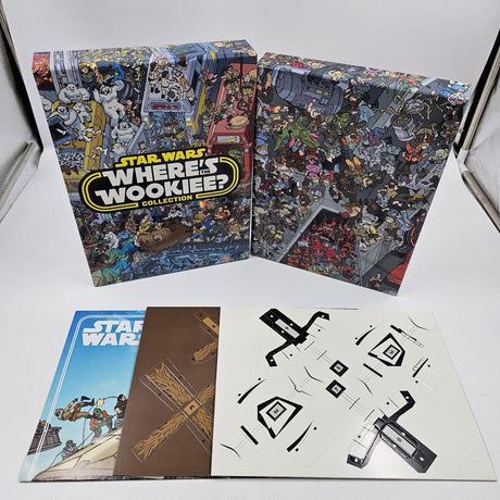 Star Wars Where's the Wookie Collection Books Games