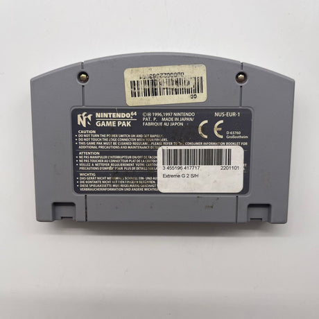 Extreme G Nintendo 64 N64 Game Cartridge PAL
