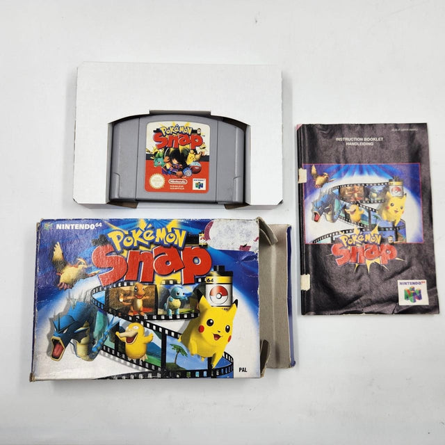 Pokemon Snap Nintendo 64 N64 Game Boxed Complete