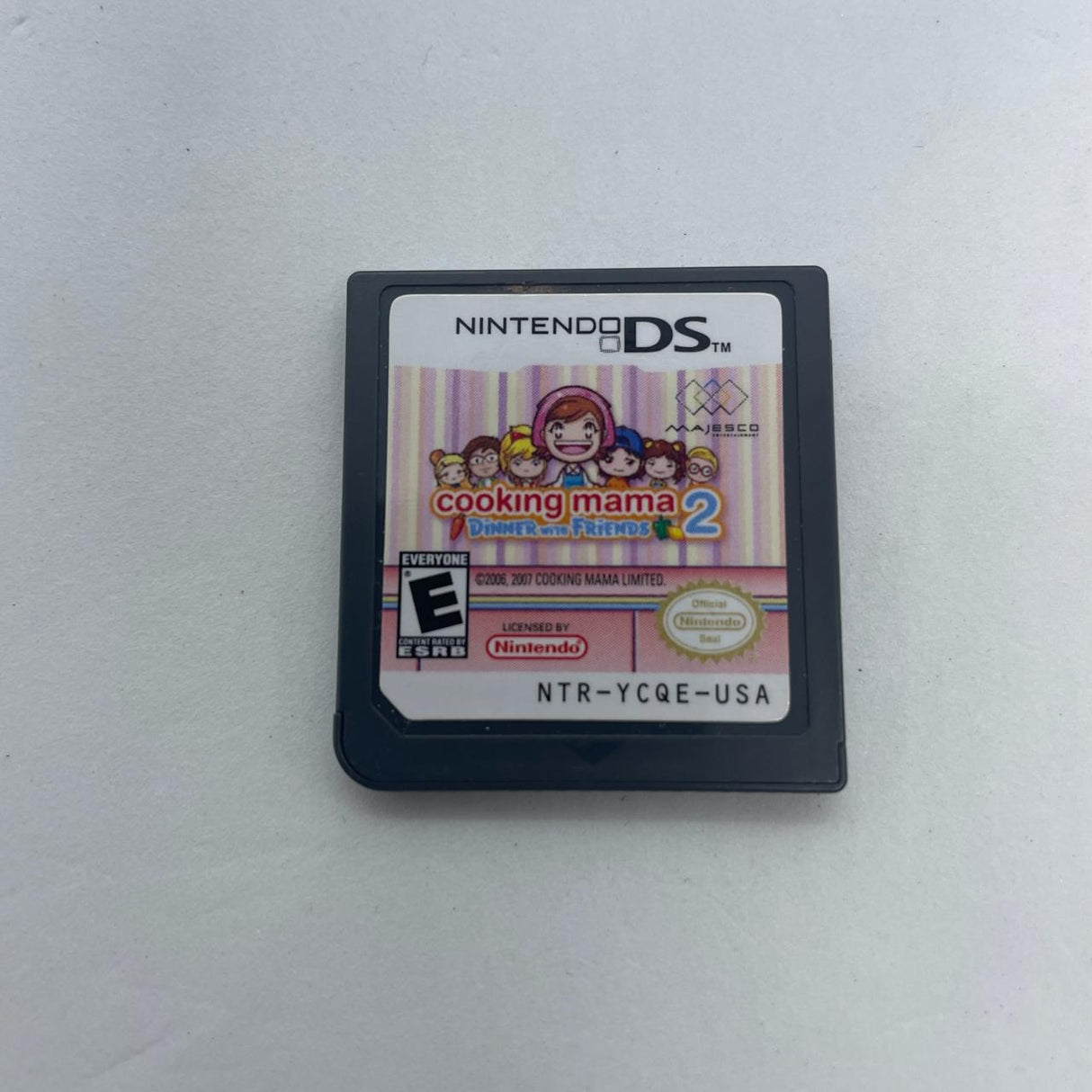 Cooking Mama 2 Dinner with Friends Nintendo DS Game Cartridge