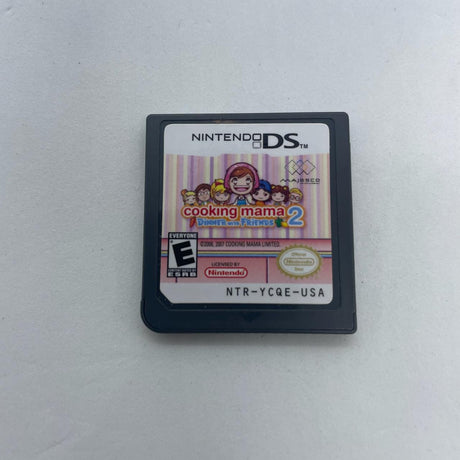 Cooking Mama 2 Dinner with Friends Nintendo DS Game Cartridge