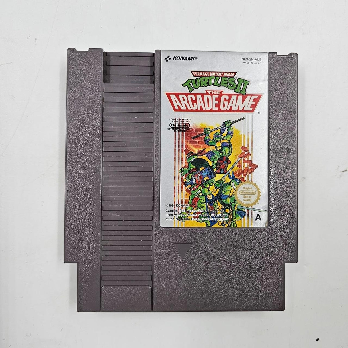 Teenage Mutant Ninja Turtles 2 The Arcade Game NES Game PAL
