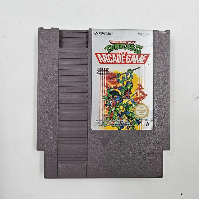 Teenage Mutant Ninja Turtles 2 The Arcade Game NES Game PAL