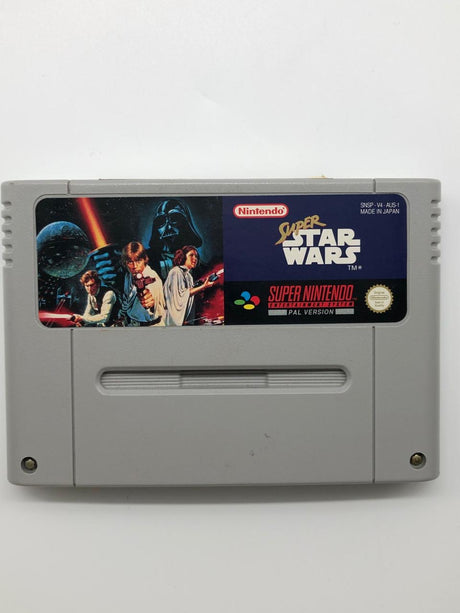 Super Star Wars Super Nintendo SNES Game Cartridge PAL