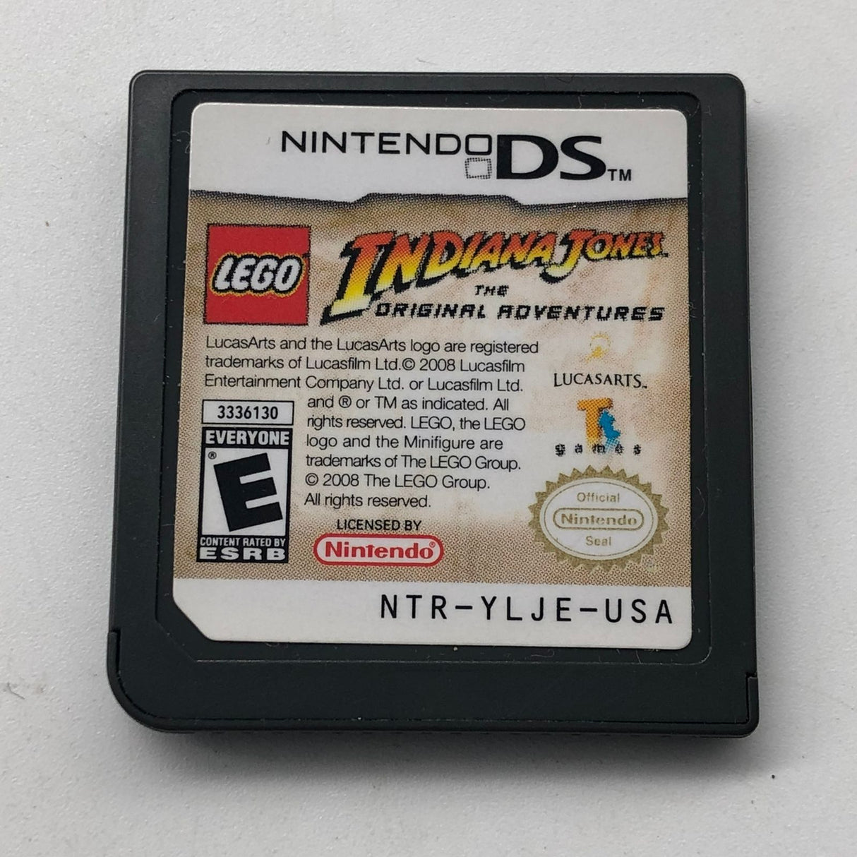 Lego Indiana Jones The Original Adventures Nintendo DS Game Cartridge