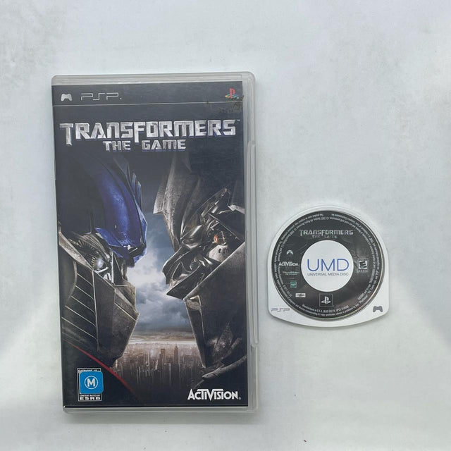 Transformers The Game PSP Playstation Portable UMD Video Movie