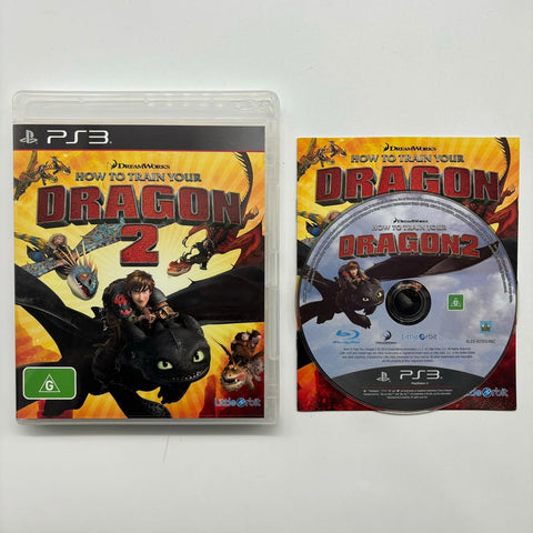 How To Train Your Dragon 2 PS3 Playstation 3 Game + Manual 05A4