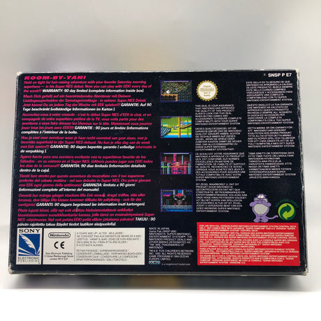 Eek! the Cat Super Nintendo SNES Game Boxed Complete PAL