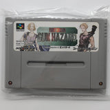 Front Mission Gun Hazard Super Nintendo SNES Game Cartridge NTSC-J