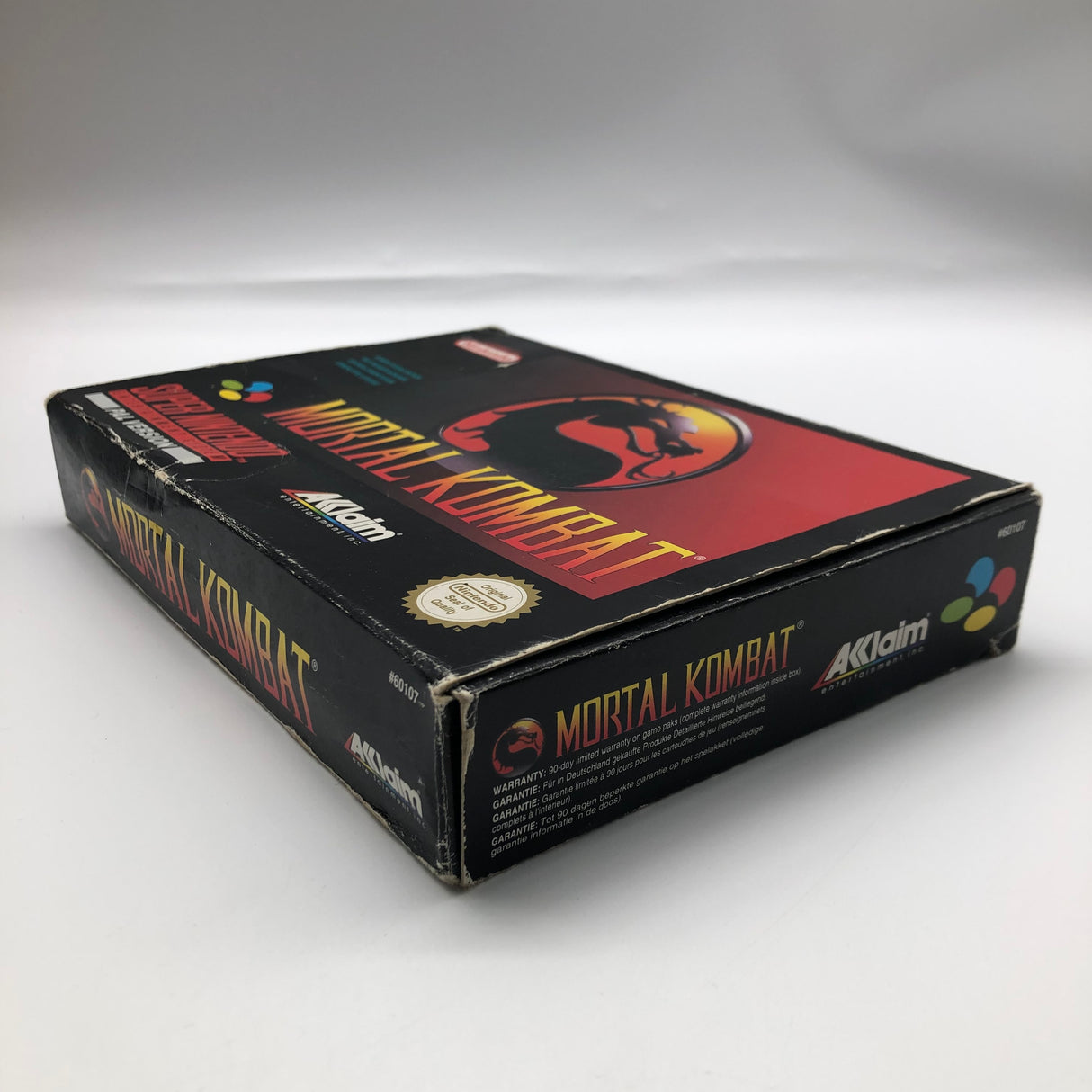 Mortal Kombat Super Nintendo SNES Game Boxed Complete PAL 9JE4 - Trippy Trades 
