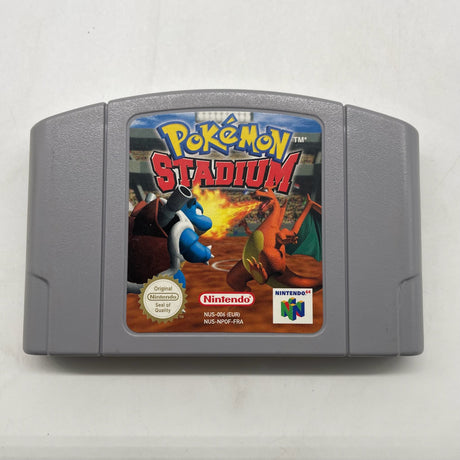 Pokemon Stadium With Transfer Pak Nintendo 64 N64 Game Boxed PAL