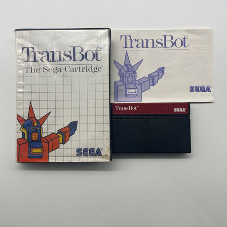 Transbot Sega Master System Game + Manual PAL