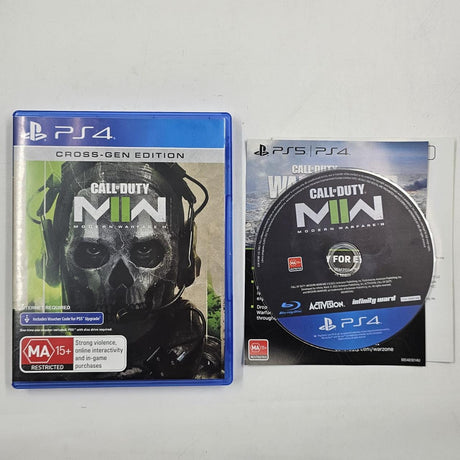 Call of Duty Modern Warfare II PS4 Cross Gen Edition PS4 Playstation 4 Game + Manual