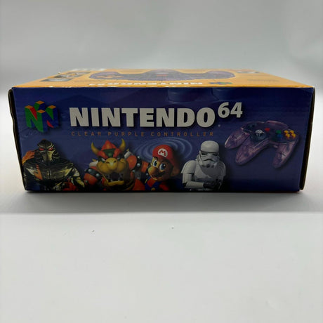 Nintendo 64 N64 Clear Purple Controller Boxed PAL