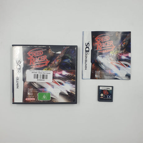 Speed Racer Nintendo Ds Game + Manual
