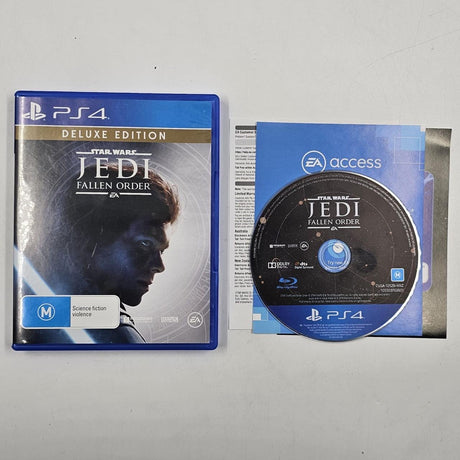 Star Wars Jedi Fallen Order Deluxe Edition PS4 Playstation 4 Game + Manual