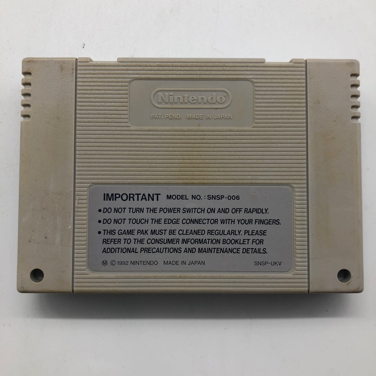 RoboCop 3 Super Nintendo SNES Game Cartridge PAL