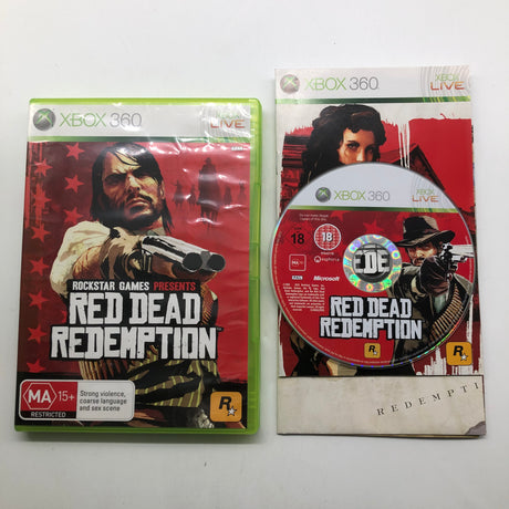 Red Dead Redemption Xbox 360 Game + Manual PAL 25AU4