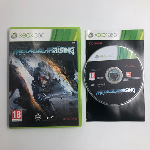 Metal Gear Rising Revengeance Xbox 360 Game + Manual PAL 05A4