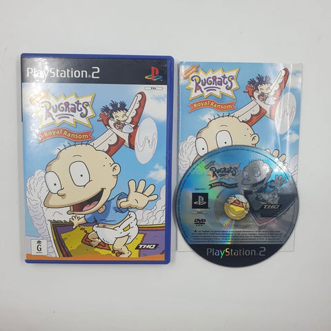Rugrats Royal Ransom PS2 Playstation 2 Game + Manual PAL 05A4