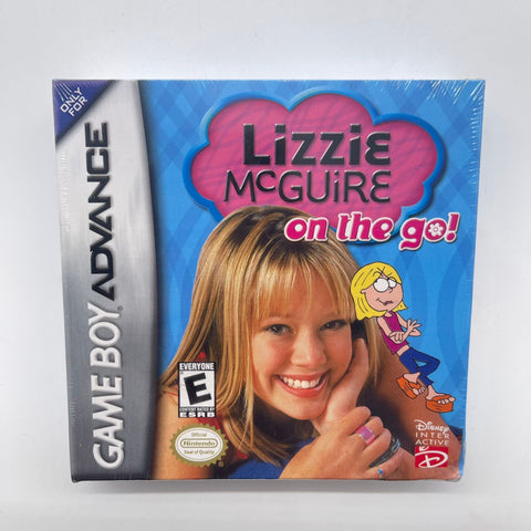 Lizzie Mcguire On The Go! Nintendo Gameboy Advance GBA Game Brand New SEALED
