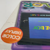 Game Boy Color Atomic Clear Purple Console Boxed Complete with Manual