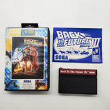 Back To The Future 3 Sega Master System Game + Manual PAL