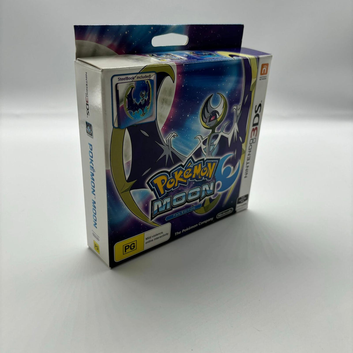 Pokemon Moon Fan Edition Nintendo 3DS Game Boxed PAL - Trippy Trades 